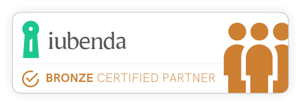 iubenda Certified Bronze Partner