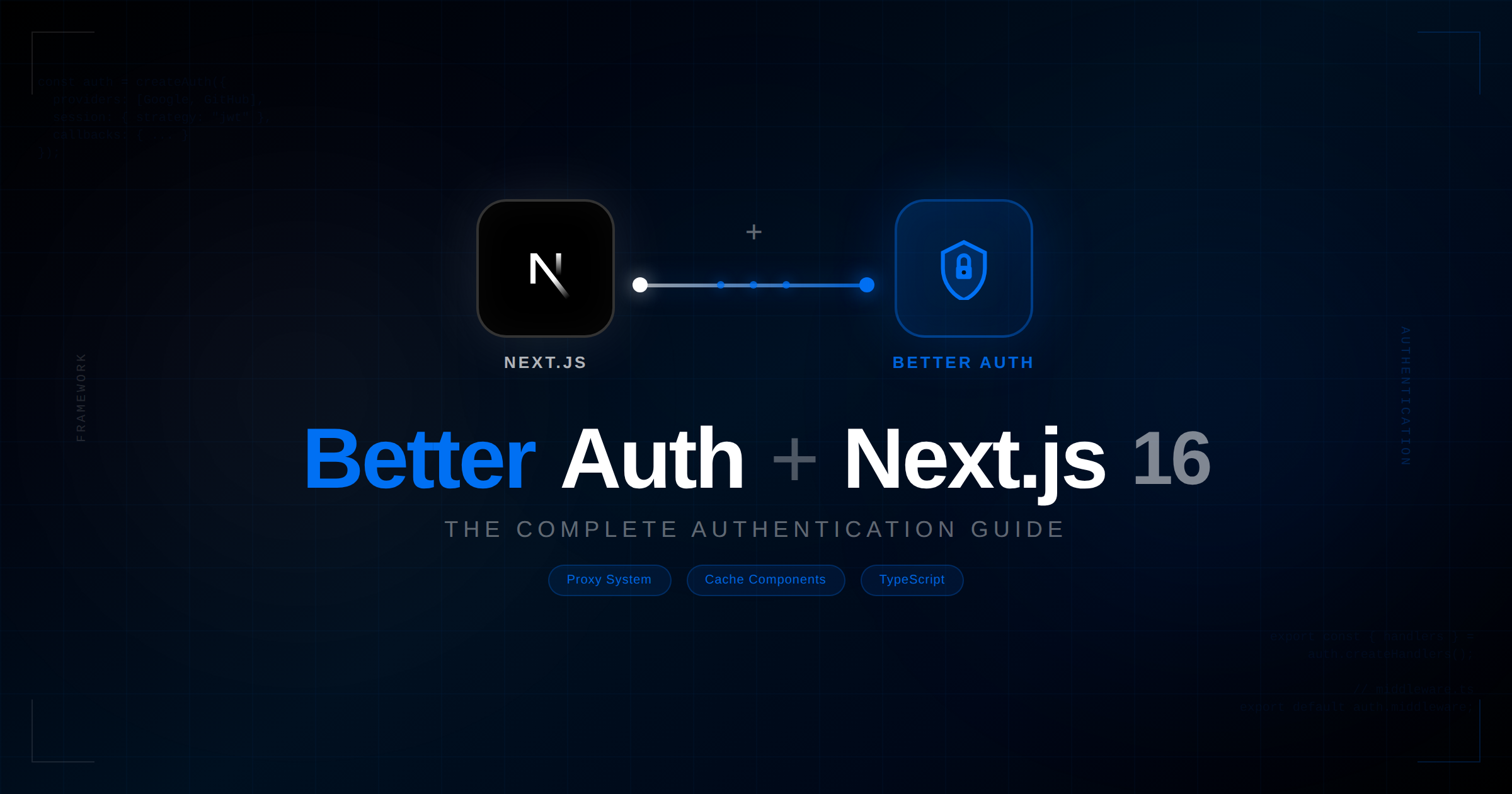 Better Auth with Next.js 16: The Complete Authentication Guide